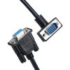 Picture of RIIEYOCA 90 Degree VGA Cable, Up Angle VGA Male to VGA Female Cable 1080P Full HD Computer Monitor Cable 0.5M (Up)