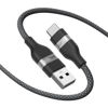 Picture of Anker Car Carplay Cable for iPhone 15 16 16 Pro Max Plus Cable, USB to USB C Cable, Upcycled Braided USB A to USB C Car Charger Cord for iPhone 16/15 Series, Samsung Note20 and More (USB 2.0, 6FT)