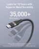 Picture of Anker Car Carplay Cable for iPhone 15 16 16 Pro Max Plus Cable, USB to USB C Cable, Upcycled Braided USB A to USB C Car Charger Cord for iPhone 16/15 Series, Samsung Note20 and More (USB 2.0, 6FT)