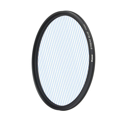 Picture of Kase 67mm Blue Streak Filter,Anamorphic Special Effects Lens Flare Filter Optical Glass for Camera DSLR Cinematice Video