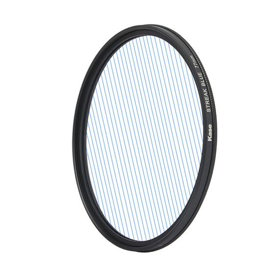 Picture of Kase 67mm Blue Streak Filter,Anamorphic Special Effects Lens Flare Filter Optical Glass for Camera DSLR Cinematice Video
