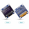 Picture of Frienda 10 Pieces I2C OLED Display Module OLED Display Screen Driver IIC I2C Tabellone Seriale con Display Auto-Luminoso Compatible with Arduino/Raspberry PI