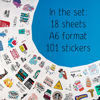 Picture of 100Pcs Funny Nurse Stickers, Funny Nurse Gifts, Nursing Stickers, Laptop and Phone, Nurse Week Gifts, Medical Decals for Computer, Cups, Planner Laptop Decals