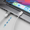 Picture of USB to USB C Adapter, USB C Female to USB 3.1 Male Adapter, USB Type C to USB A Adapter Compatible with iPhone 11 12 13 14 Pro Max, Samsung Galaxy S22 S21 S20, MacBook, PC, Laptop (Grey)