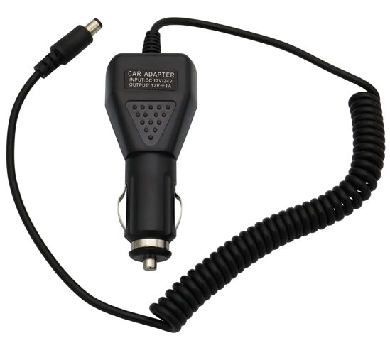 Picture of Car 12V/24V Battery Charging DC Adapter Car Charger Cable Line is Compatible with Motorola Kenwood Icom Charger Base