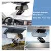 Picture of SDSACZMU Radar Detector Mount,Rearview Mirror Rod Radar Mounting Bracket+Rearview Mirror Hard Wire Power Cord kit16,with Inline Fuse (for Cobra Radar Detector)