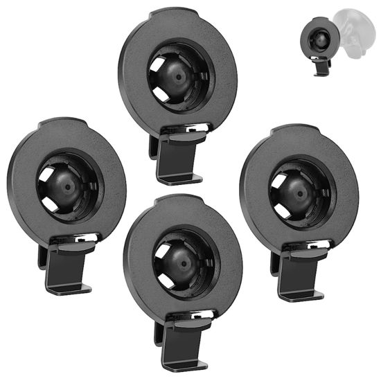 Picture of Garmin Accessories GPS Bracket Cradle Mount Compatible with Garmin Nuvi 42LM 44 52LM 54 55LMT 56 58 2407 2408 2447 2448 2467 2497 2507 2508 2547 2548 2557 2567 2577 Nuvi GPS (4 Pack)