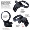 Picture of iShoot Tripod Mount Ring Lens Collar Compatible with Nikon Nikkor Z 70-180mm F2.8 & Z 28-400mm F4-8 VR, Support Vertical Shoot, Quick Release Plate Bracket for Arca-Swiss Fit Head Clamp Stabilizer
