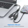 Picture of MOGOOD 3 in 1 USB Splitter Cable, USB Power Splitter 1 Male to 3 Female USB 2.0 Adapter 1 to 3 USB Splitter USB Extension Cable USB multiport for Charging/Data Transfer/Laptop/Mac