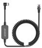 Picture of Radar Detector Cable,USB C to RJ11 Plug Cable,Replacement Power Cable for Radar Detectors,Compatible with Unide R3/7/1,Escort 360 Passport 9500i/7500S/8500/7500 etc Radar Detectors(RJ11-6.56FT)