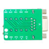 Picture of Zovfam DB9 Connector 9 Pin Male Adapter Breakout Board Connector RS232 Serial to DSUB Terminal Block Connector Signal Module with Screwlocks Jack Screws 3 Pack