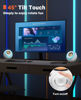 Picture of LENRUE Computer Speakers, PC Speakers with Colorful Lights Button, Volume Knob, 45 ° Tilt, Loud Sound, AUX and USB Powered for PC Desktop Monitor Laptop