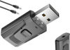 Picture of FENGHAISHUN USB BT5.0 Adapter 4 in 1 Wireless Stereo Audio Adapter Receiver Transmitter with 3.5mm AUX Cable for Speaker PC Car TV Home Audio System