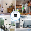 Picture of SMPETUYO Security Outdoor Camera Wireless: 10" LCD Monitor NVR kit with 4pcs Solar Cameras, 360° Pan & Tilt with Full Color Night Vision, 2-Way Talk,2K Battery Camera for Home Surveillance System