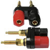 Picture of CESS Dual Binding Post Terminal - Amplifier/Speaker/Power Cable Connector - Banana Jack Socket - Length 2.3" (2 Pack)