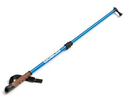 Picture of GOBUDi Action Camera Tough Stick | Works with AKASO, Cymas, Mesqool, Logicom, Vikeepro, DBPOWER, VTech, Lightdow, Campark, Garmin VIRB and top Models | Extendible, Sturdy, Lightweight & Waterproof