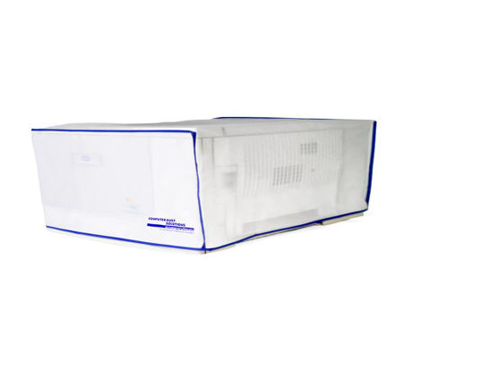 Picture of Dust and Water Resistant Silky Smooth Antistatic Vinyl Computer CPU dust Cover (17W x4H x14D)