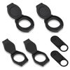 Picture of ThtRht 6 Pack Webcam Lens Cover Computer USB Camera Shutter Cap Adhesive Privacy Switch Hood Blocker for Tesla Model 3 Y Interior Logitech HD Pro iPad MacBook Tablet Laptop Stream Web Cams