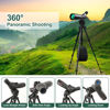Picture of DAPENG Spotting Scope Tripod,Shooting Hunting Rest V Yoke Stand with Travel Bag and Phone Holder,Compatible with Monocular/Astronomical Telescope/DSLR Camera/Cell Phone/Projector (70 inch)