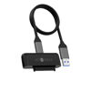 Picture of SETMSPACE SATA to USB Cable, USB 3.0 to 2.5”SATA to USB 3.0 Adapter for External Converter for SSD/HDD Data Transfer,39.4inch