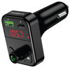 Picture of ChargeWorx FM Transmitter Bluetooth for Car, Fast USB-C and USB Car Chargers - Stream All Phone Music and Hands-Free Calls | Wireless Bluetooth Car Adapter | Stay Charged on The Go!