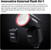 Picture of Godox V1 Pro C V1Pro C V1Pro-C V1ProC USA Version Round Head Camera Flash for Canon Flash Speedlite Speedlight,76Ws 2.4G TTL 1/8000 HSS,500 Full Power Flashes,1.3s Recycle Time,2980mAh Li-ion Battery