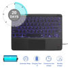 Picture of Wireless Bluetooth Keyboard with Touchpad for ipad - 7 Colors Backlit - Ultra-thin Keyboard Rechargeable for iPad Pro/iPad Air/iPad 9.7/iPad 10.2/iPad Mini and Other iOS Android Windows Devices