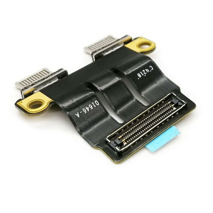Picture of DC Power Jack I/O USB-C Board Flex Cable 820-00484-02 820-01646-A Replacement for MacBook Pro 13" 15" A1706 A1707（Late 2016-Mid 2017） DC in Power Jack Connector