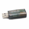 Picture of Xiaoyztan 3 Pcs 3D External Drive-Free USB Sound Card 5.1 Channel USB Audio Adapter with 3.5mm Audio Jacks, Black