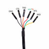 Picture of USB to TTL UART Serial 5V 3.3V Adapter Converter Cable 6 Pin 0.1 inch Pitch Female Socket TTL-232r-RPI Debug Terminal Cable With FTDI Chip for Windows 10 8 7 XP Vista Android Mac OS … (Logic 5V Level)