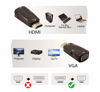 Picture of YACSEJAO HDMI to VGA Adapter，1080P HDMI Male to VGA Female Converter with Audio Compatible with Monitor, Laptop, Computer, PC, Desktop, Projector, HDTV, Chromebook, Ultrabooks and More