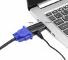 Picture of YACSEJAO HDMI to VGA Adapter，1080P HDMI Male to VGA Female Converter with Audio Compatible with Monitor, Laptop, Computer, PC, Desktop, Projector, HDTV, Chromebook, Ultrabooks and More