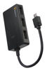 Picture of MakerSpot Micro USB OTG Hub for Raspberry Pi Zero 4 Port High Speed Sync and Extension Cable Adapter Also Works with Android Tablet Raspbian Jessie Linux
