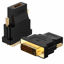 Picture of Rankie DVI to HDMI Adapter, 2-Pack Gold-Plated 1080P Male to Female Converter (Black)