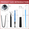 Picture of RUNJRX Keyboard Lube Kit and Switch Lube 15g/0.53oz JRX-205 G0 with Switch Opener Tweezers for Custom Keyboard