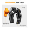 Picture of K&F Concept Multifunctional Super Clamp with 1/4" Thread, Tripod Clamp Mount for Camera, Phone, LCD/DV Monitor, Fill Lights, Crab-Shaped Clamp