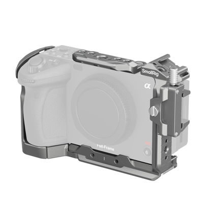 Picture of SmallRig FX3 / FX30 HawkLock Quick Release Camera Cage Kit for Sony with Cable Clamp, Bulit-in QR Cold Shoe NATO Rail/QR Plate for Arca, Modular Design Compatible with Original XLR Handle