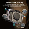 Picture of SmallRig FX3 / FX30 HawkLock Quick Release Camera Cage Kit for Sony with Cable Clamp, Bulit-in QR Cold Shoe NATO Rail/QR Plate for Arca, Modular Design Compatible with Original XLR Handle