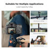 Picture of K&F Concept Super Clamp Double Camera Clamp, Umbrella Clamp Metal Double Clamp for Chair, Pole, Tripod, 1/4" Threads Max Load Capacity 1.5KG.