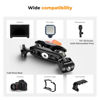 Picture of K&F Concept Magic Arm, Multi-Function Double Ball Head with Cold Shoe Mount and 1/4"-20 Screw (with Retractable Pins) for Super Clamp, Monitor, LED Light.