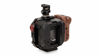 Picture of Tiltaing Kit A Compatible with Panasonic BGH1 + BSH1 Camera - Black | Wooden Handle, Cold Shoe Monitor Mount, 1/4"-20 and Arri Rosette Mounting Points | TA-T21-A-B