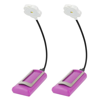 Picture of HONGUT LED Reading Light, LED Flexible Book Light for Reading in Bed, USB Computer Light Small Book Lamp Reading Lamp, Lightweight Clip on Light for Reading Books,Working