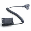 Picture of FocusFoto Fully Decoded LP-E6 Dummy Battery Power Adapter to D-tap Spring Cable for SmallHD 501 502 702 Monitor for Canon EOS 5D4 5DSR 5D2 5D3 6D 60D 7D 7D2 70D 80D 90D R, R5, R5C, R6, R6 Mark II, R7