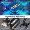 Picture of Kirzi USB C to HDMI Cable 15ft, [4K@60Hz, High-Speed] Type C to HDMI Cable for Home Office, [Thunderbolt 3/4 Compatible] with Chromebook, MacBook Pro/Air 2023, iPad Pro, iMac, XPS 17, S23, Black 15ft