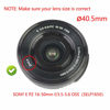 Picture of [2-Pack] a6300 Lens Cap for Sony A6400 A6300 A6100 A6000 w/ E-Mount 16-50mm Lens, for Nikon 1 10-30mm 30-110mm Lens