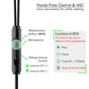 Picture of USB Earbuds with 8.2FT Extra Long Cord for Computer, in-Ear USB Headphone Headset with Mic Compatible with Laptop, Desktop PC, Notebook & Chromebook, Noise-isolation & Lightweight, CGS-W7