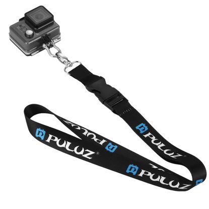 Picture of PULUZ 60cm Detachable Long Neck Chest Strap Lanyard Sling with Quick Release and Safety Tether for GoPro New Hero /HERO9 /8/7, DJI Osmo Action, Xiaoyi and Other Action Cameras
