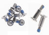 Picture of 10 x T5 Screws Torx M2x3,2 x PM Screws M2X8,Screw Kit for Dell XPS 9550 Base Cover and System Badge, Silver