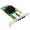 Picture of Euqvos for Mellanox ConnectX4 LX 25Gb Ethernet Network Adapter, Compare to MCX4121A-ACAT, Dual SFP28 Ports PCIe 3.0X8, RDMA, 25Gigabit NIC for Windows/Windows Server/Linux