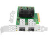 Picture of Euqvos for Mellanox ConnectX4 LX 25Gb Ethernet Network Adapter, Compare to MCX4121A-ACAT, Dual SFP28 Ports PCIe 3.0X8, RDMA, 25Gigabit NIC for Windows/Windows Server/Linux